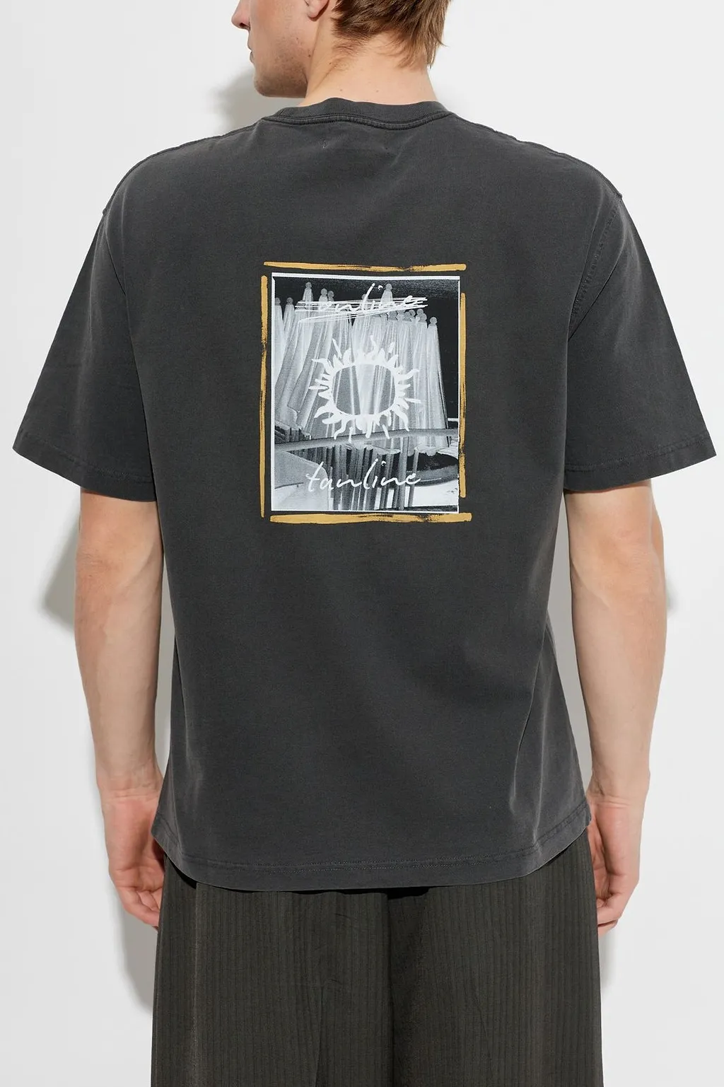 SamsØE SamsØE Sagergei Logo Print T-Shirt