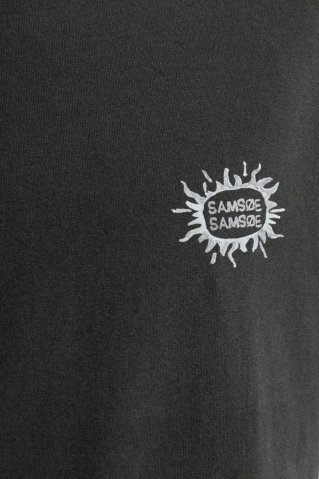 SamsØE SamsØE Sagergei Logo Print T-Shirt