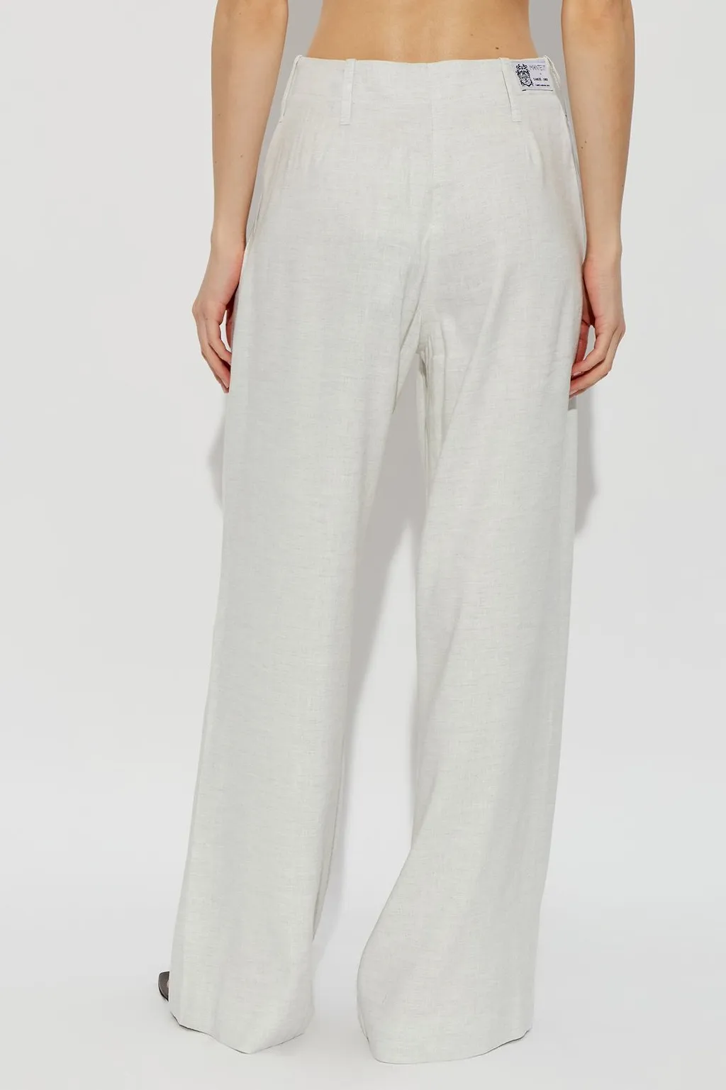 Saiben Pleated Wide-Leg Pants