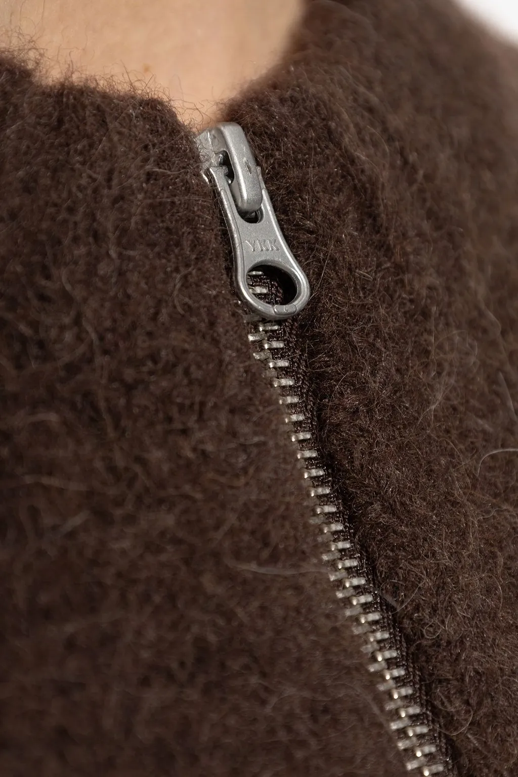 Sajeanine Zip-Up Cardigan