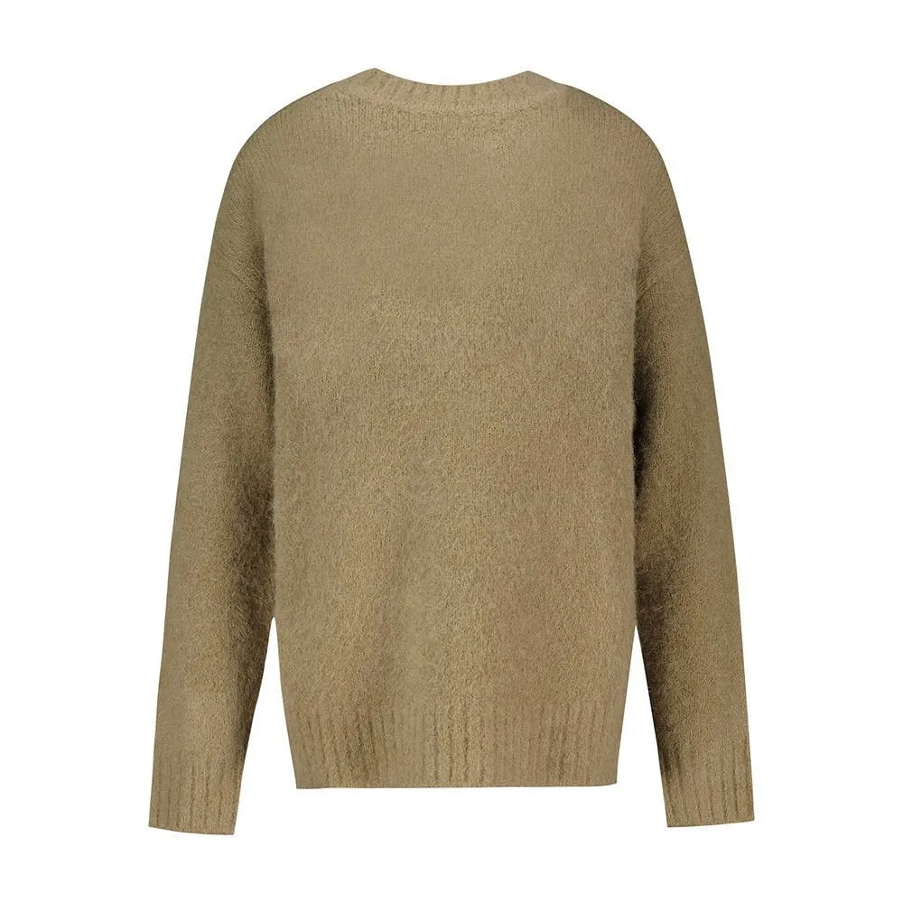 SamsØE SamsØE Sajeanne Logo Knitted Sweater