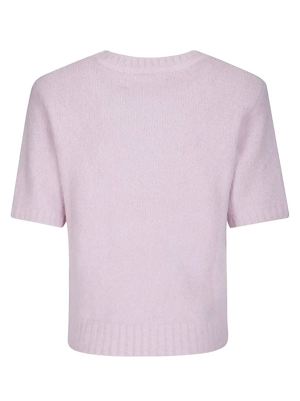 Sajeanne Short-Sleeve Knitted Top