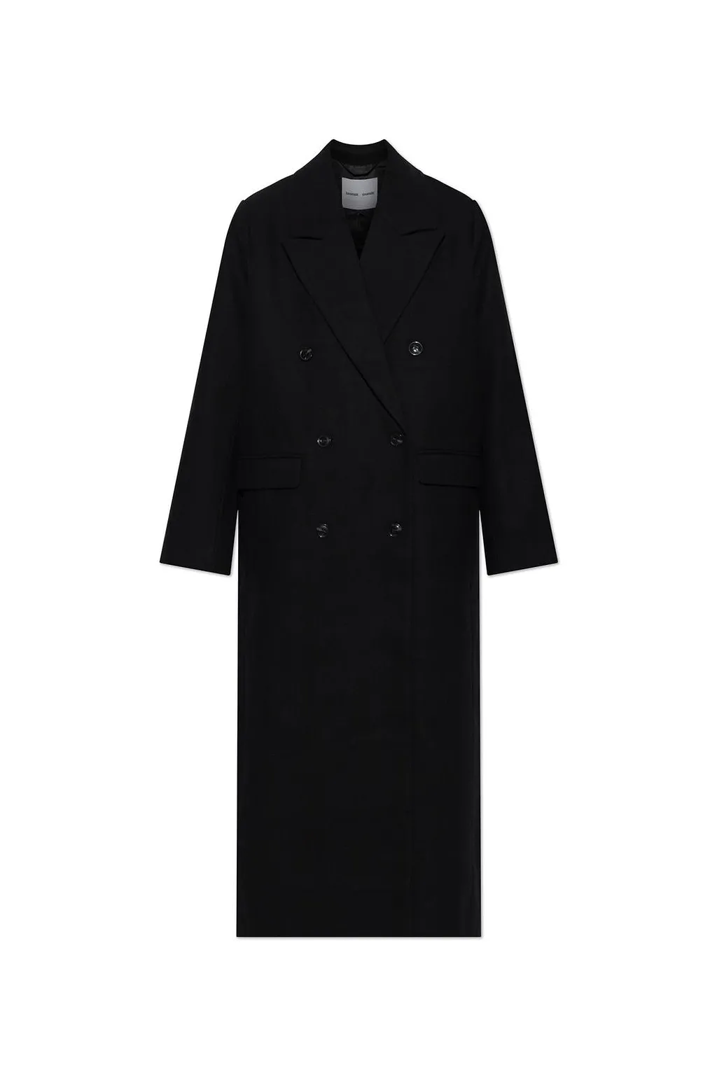 Sajill Long Double-Breasted Coat