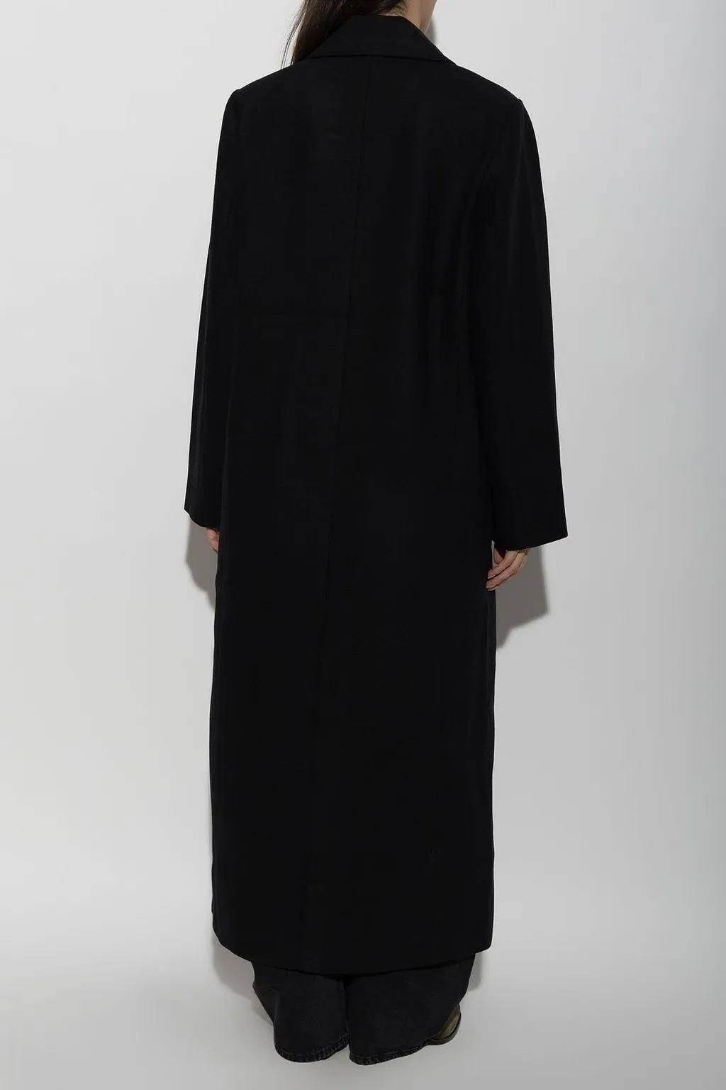 Sajill Long Double-Breasted Coat