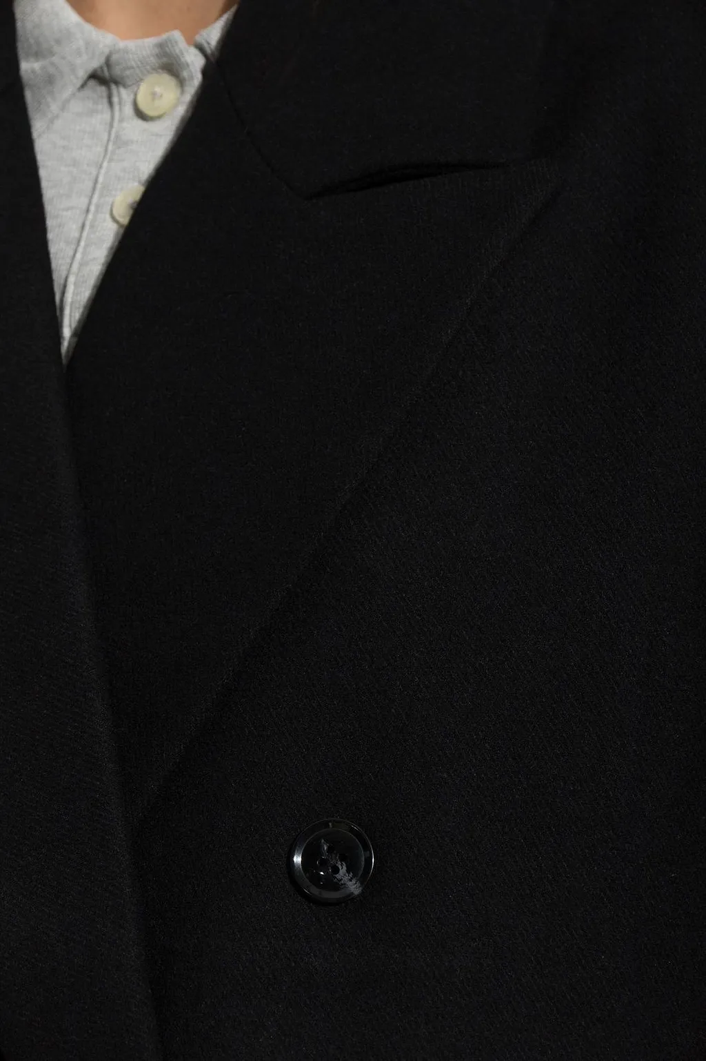 Sajill Long Double-Breasted Coat