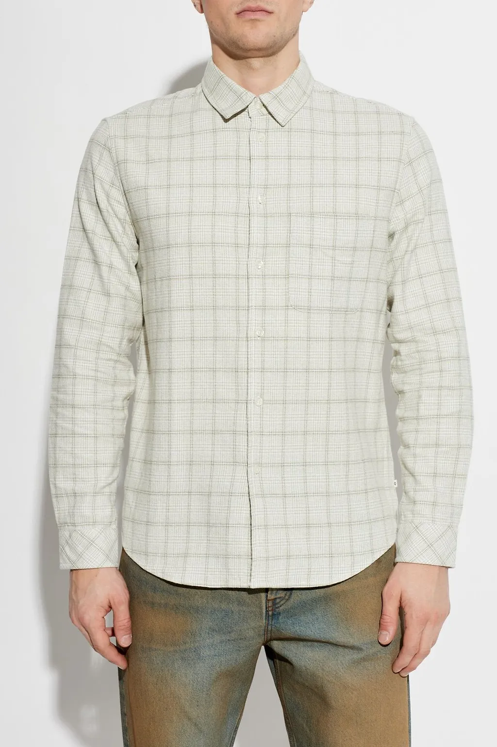 Saliam Checked Long-Sleeved Shirt