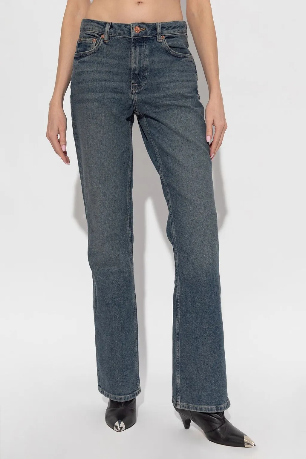 SamsØE SamsØE Salella Straight-Leg Jeans