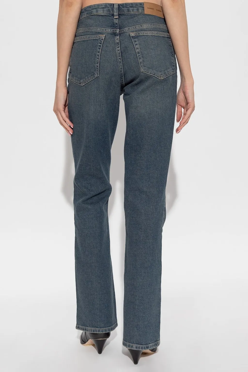 SamsØE SamsØE Salella Straight-Leg Jeans