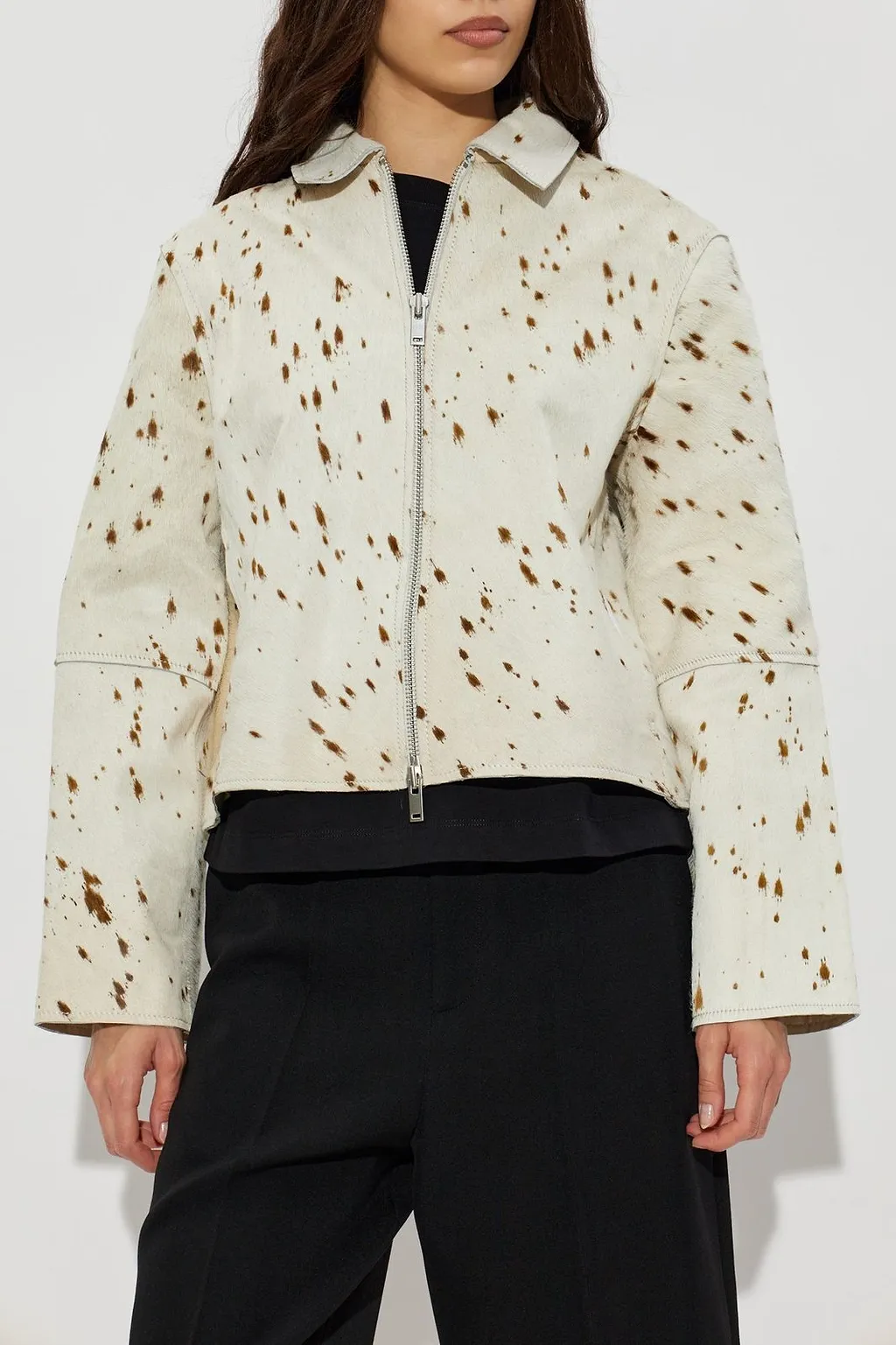 Salylo Printed Zipped Jacket
