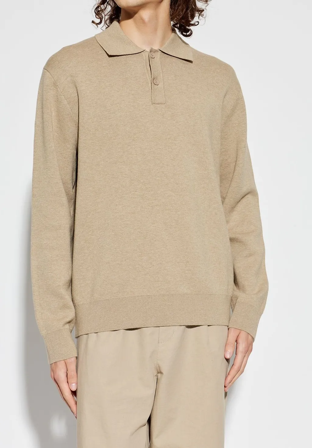 SamsØE SamsØE Sanino Knitted Polo Top