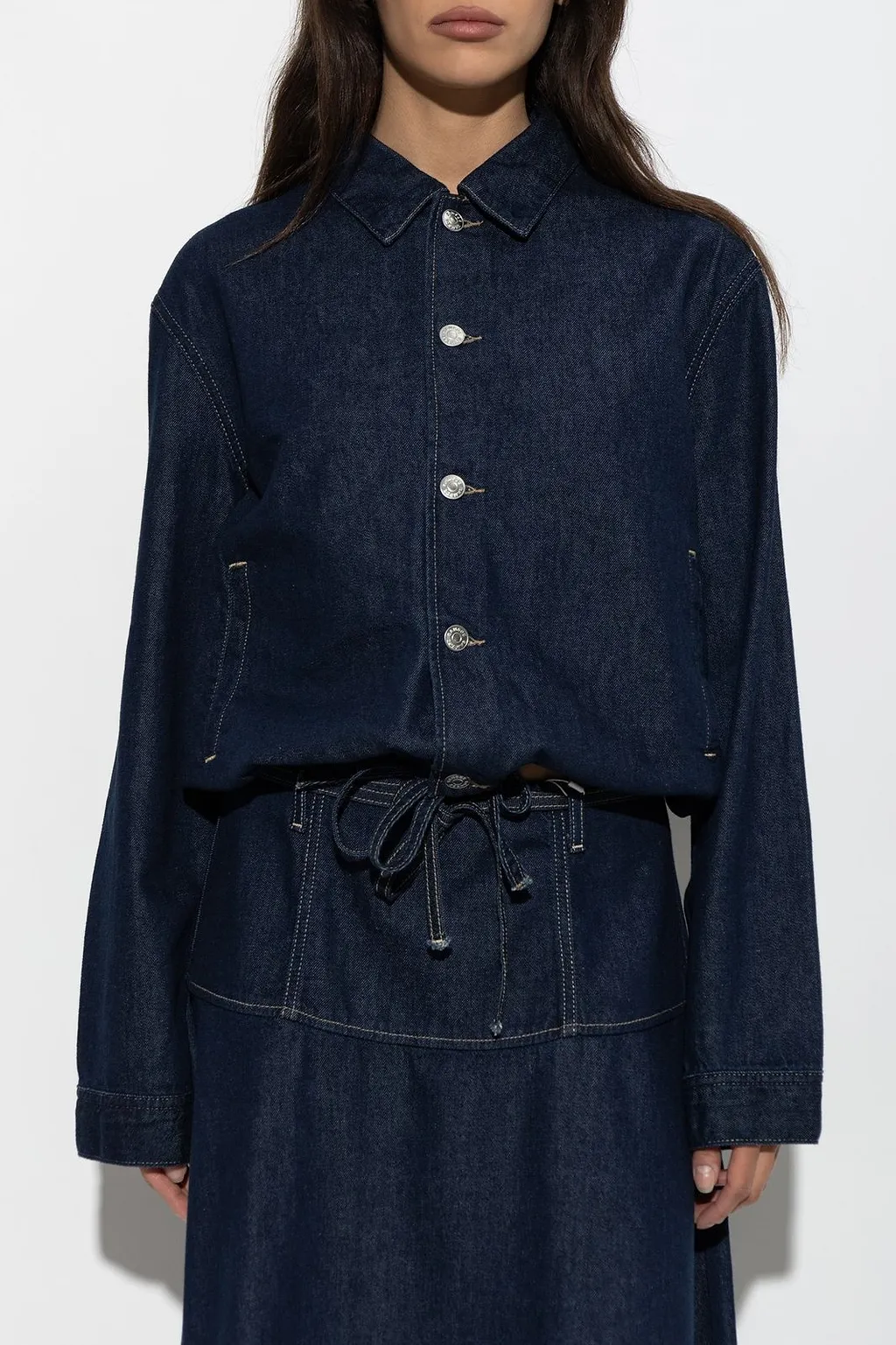 Sanana Button-Up Denim Jacket