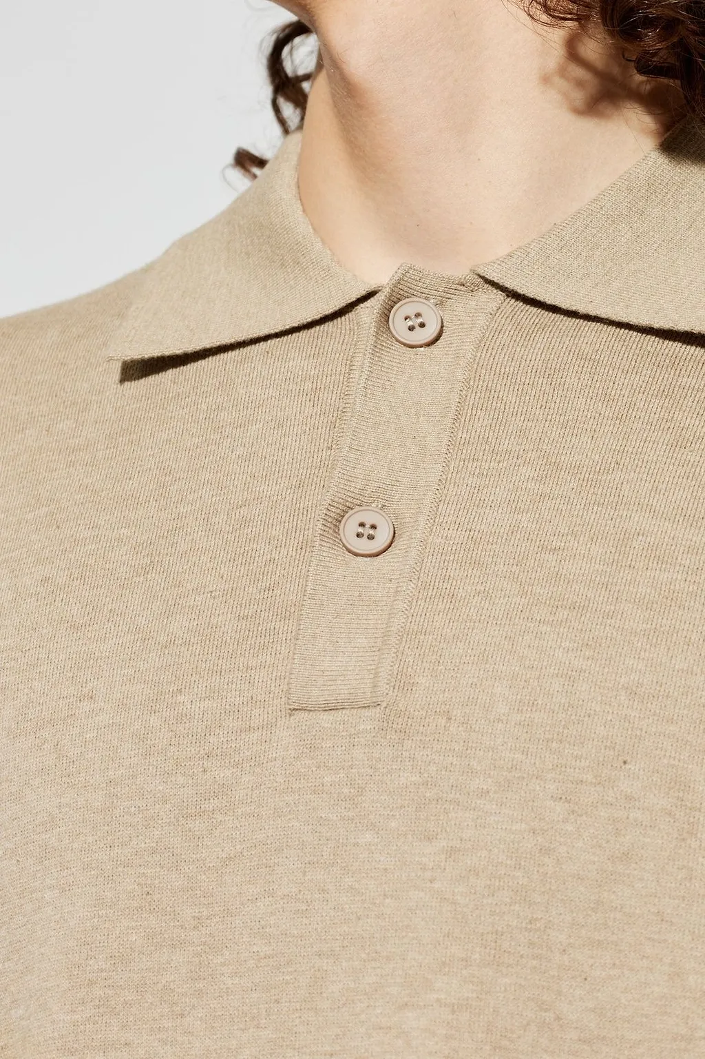 SamsØE SamsØE Sanino Knitted Polo Top