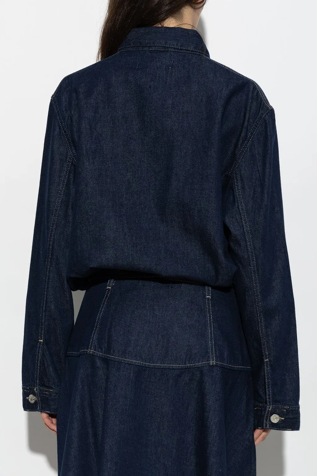 Sanana Button-Up Denim Jacket