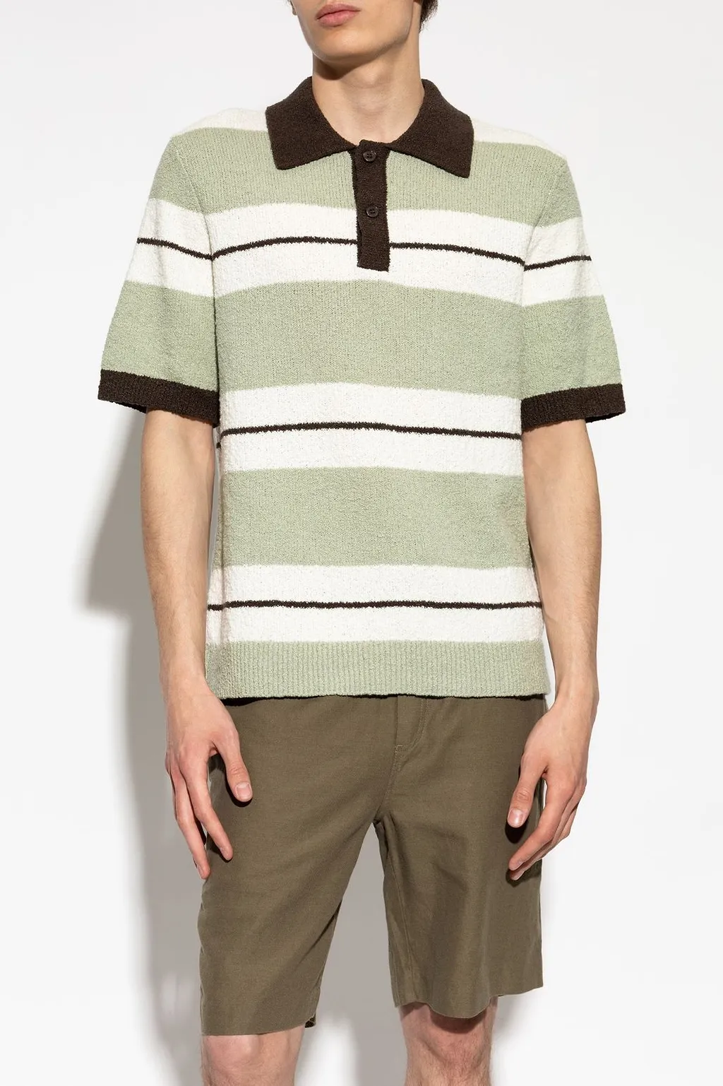 SamsØE SamsØE Sapedro Striped Polo Shirt