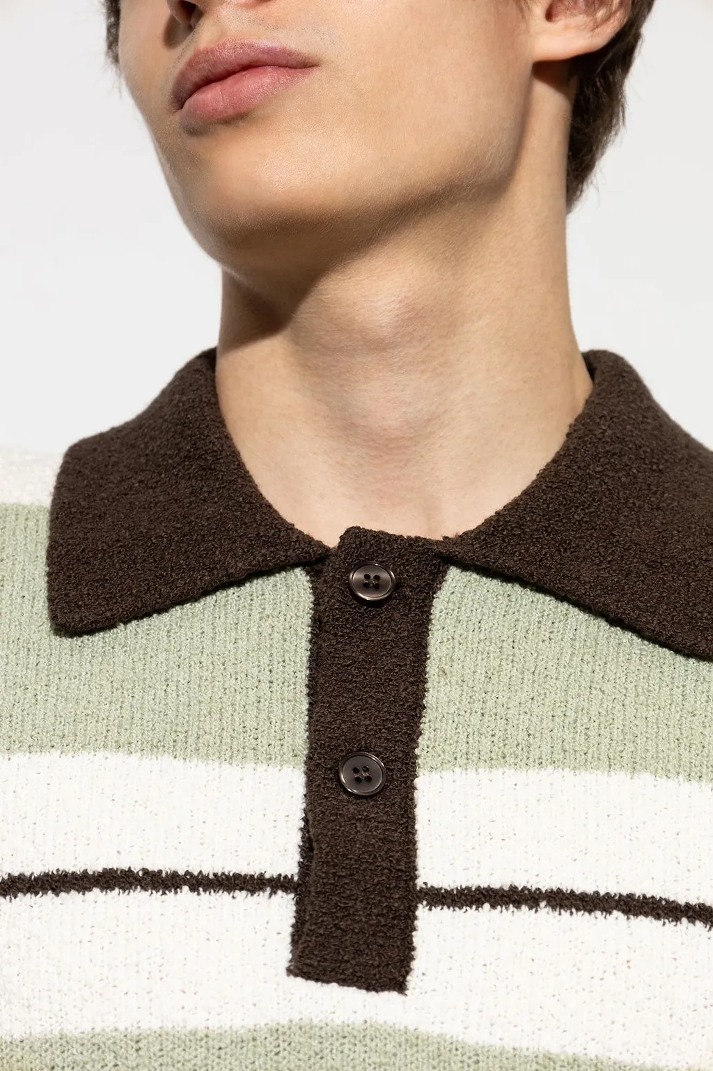 SamsØE SamsØE Sapedro Striped Polo Shirt
