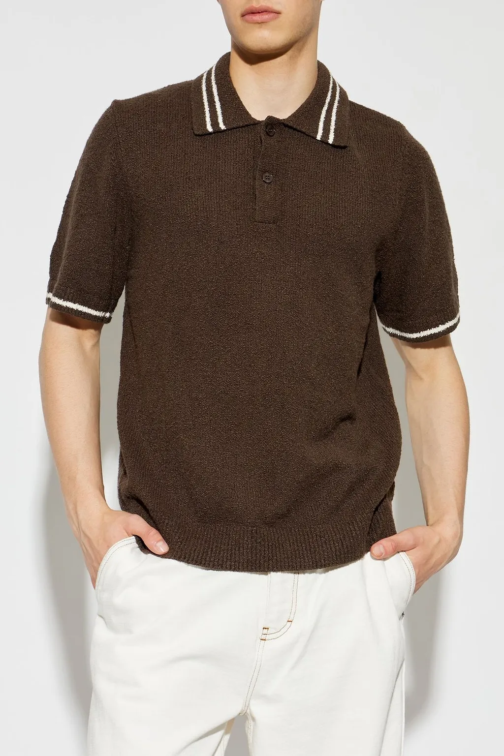 SamsØE SamsØE Sapedro Textured Polo Shirt