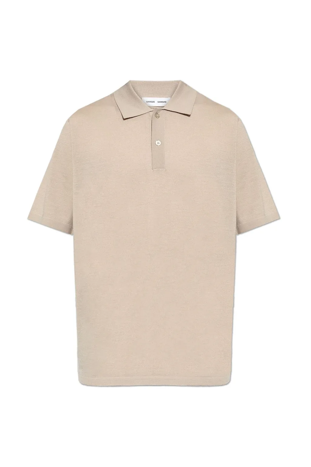 SamsØE SamsØE Sarowan Knit Polo Shirt