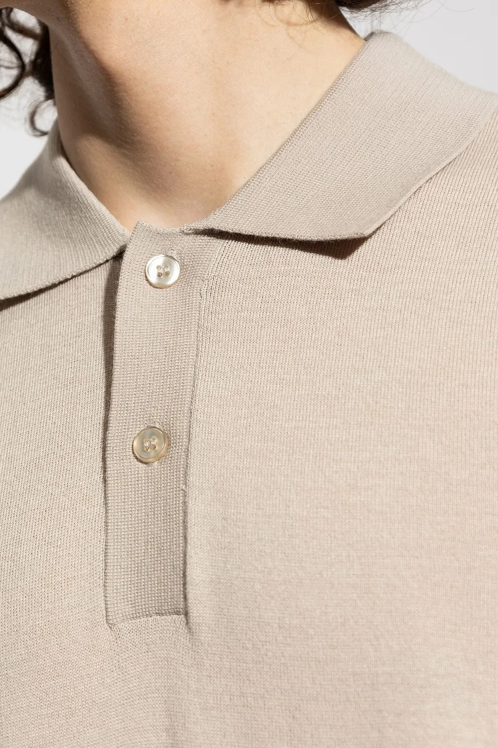 SamsØE SamsØE Sarowan Knit Polo Shirt