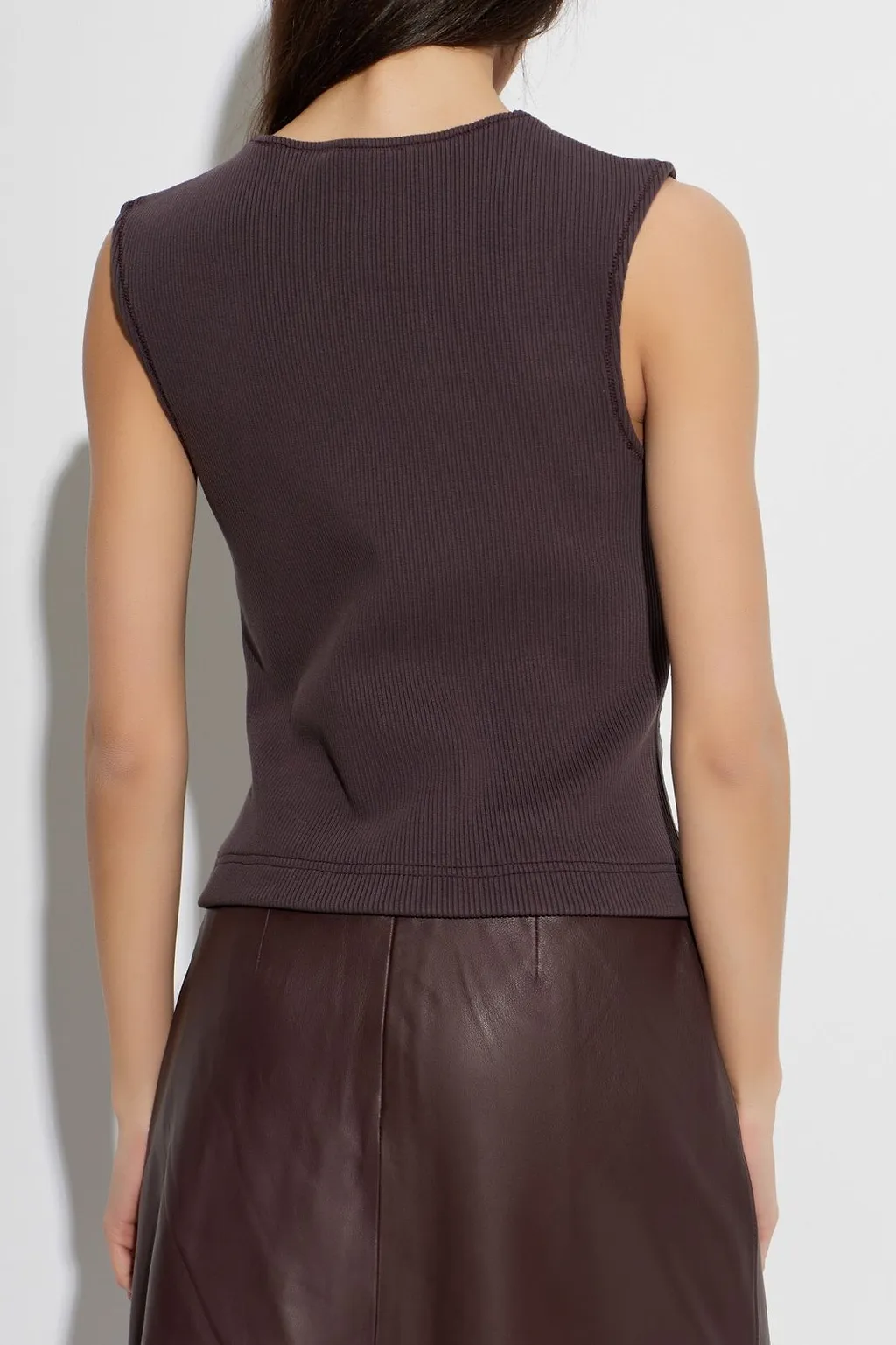 Sapia Sleeveless Panelled Top
