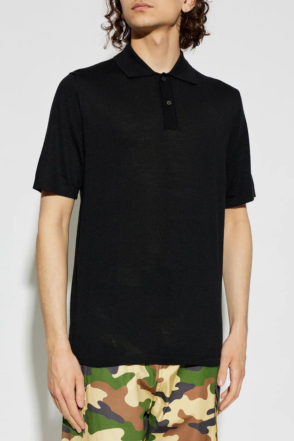 Sarowan Knitted Polo Shirt