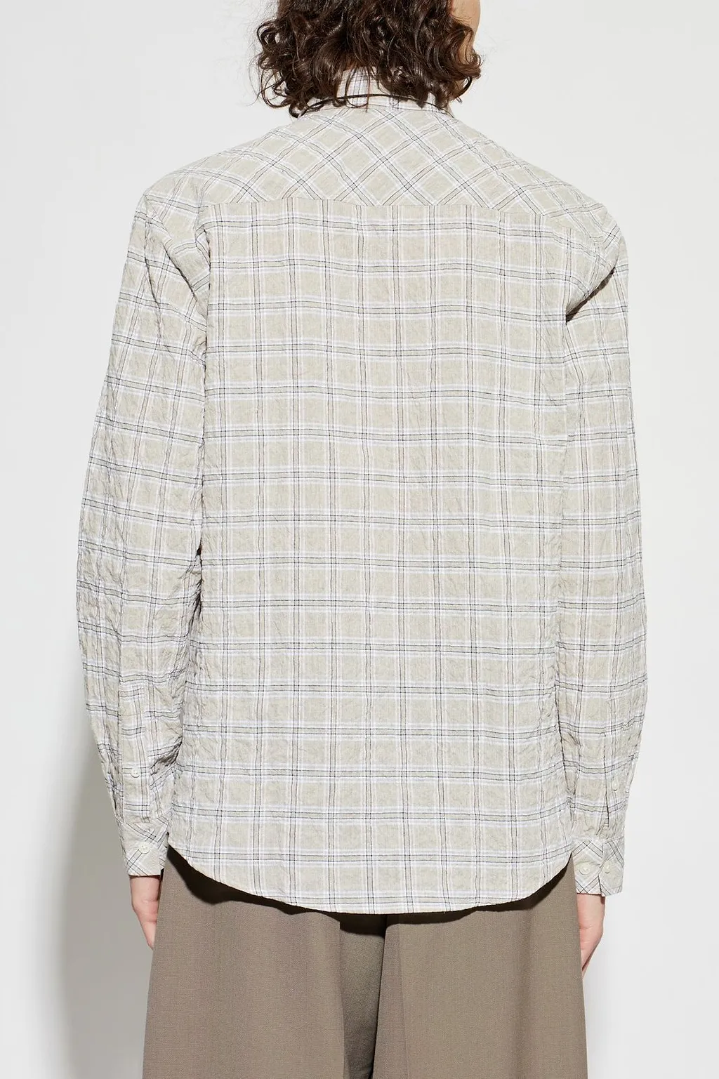 Saryan Checked Long-Sleeved Shirt