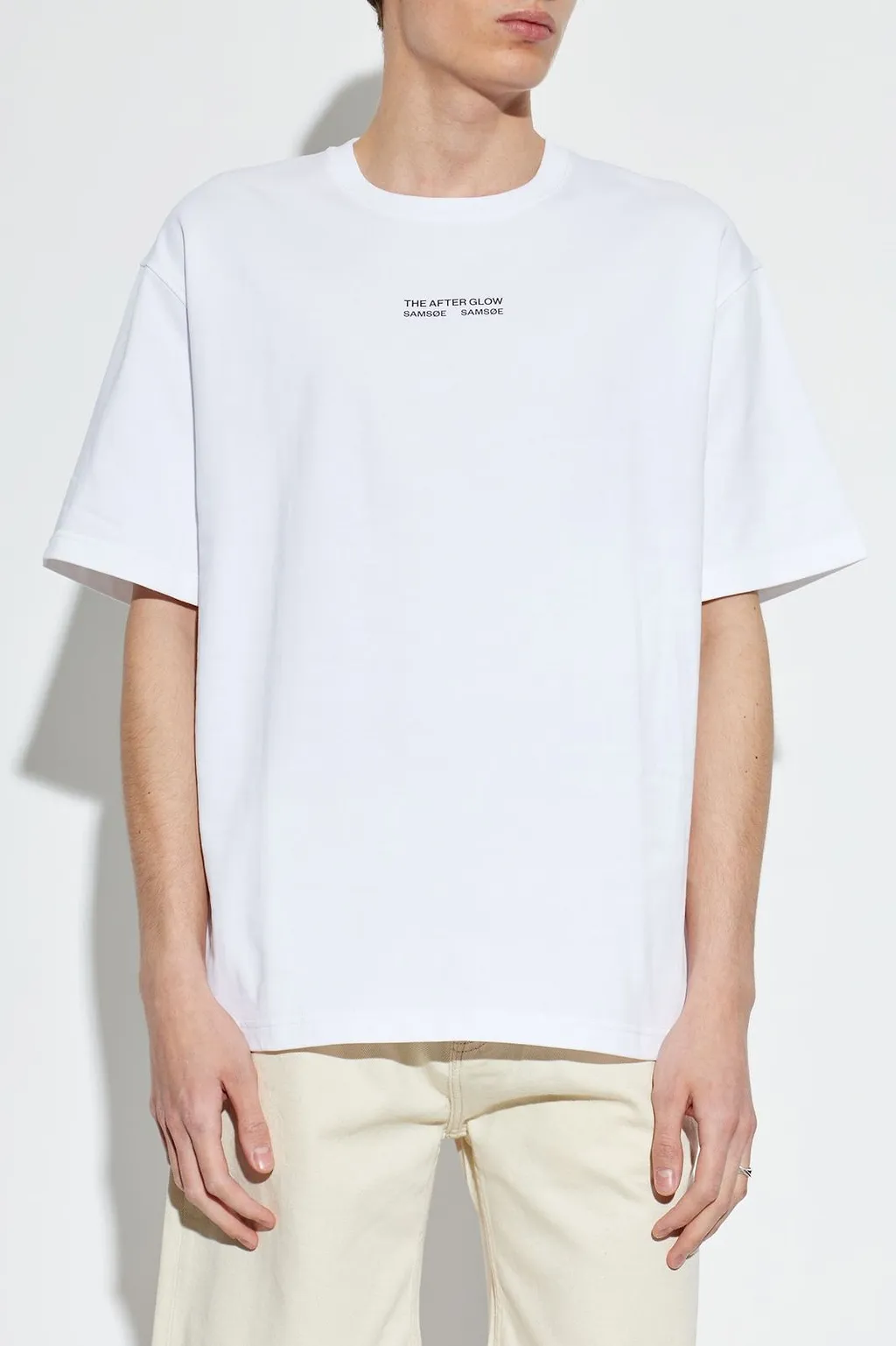 SamsØE SamsØE Sauni Logo T-Shirt