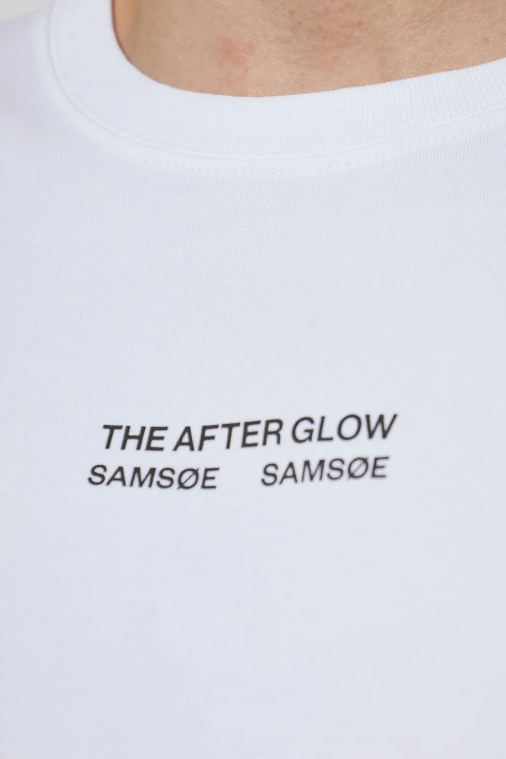 SamsØE SamsØE Sauni Logo T-Shirt