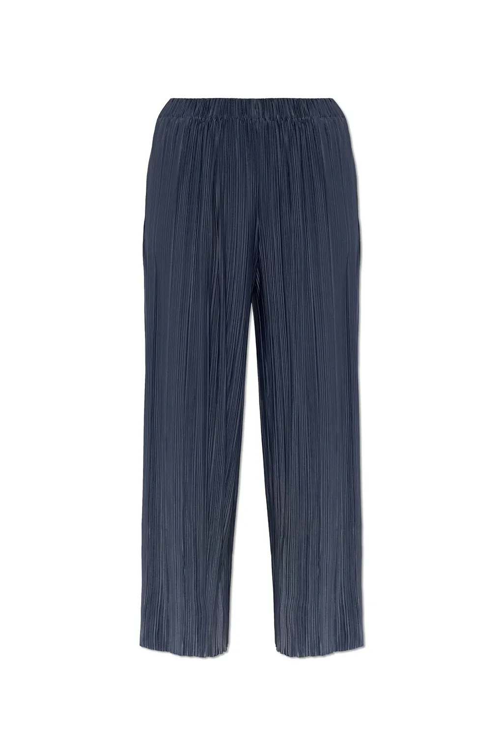 Uma Plissé Wide-Leg Pants