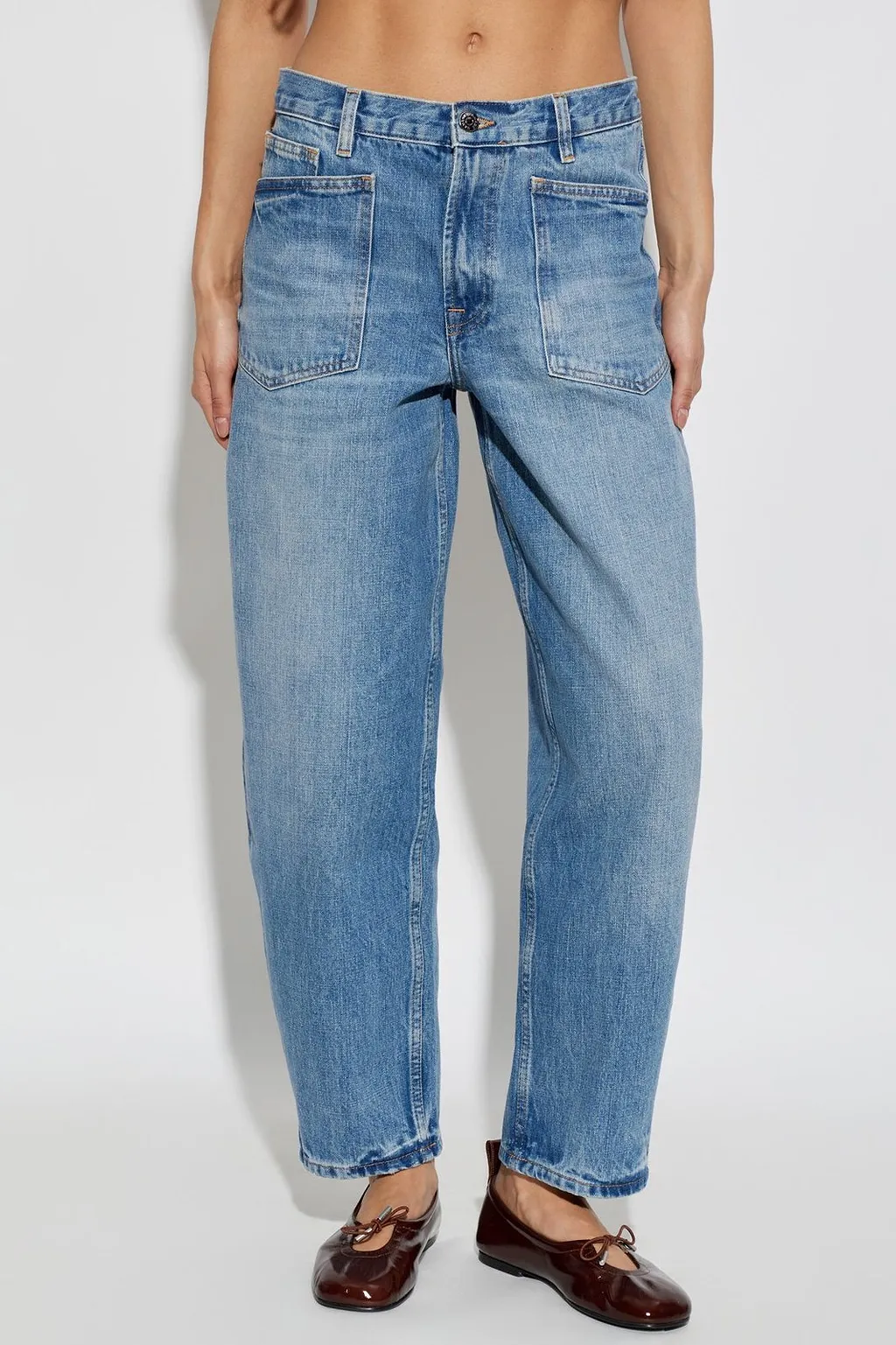 Saveyra Straight-Leg Jeans