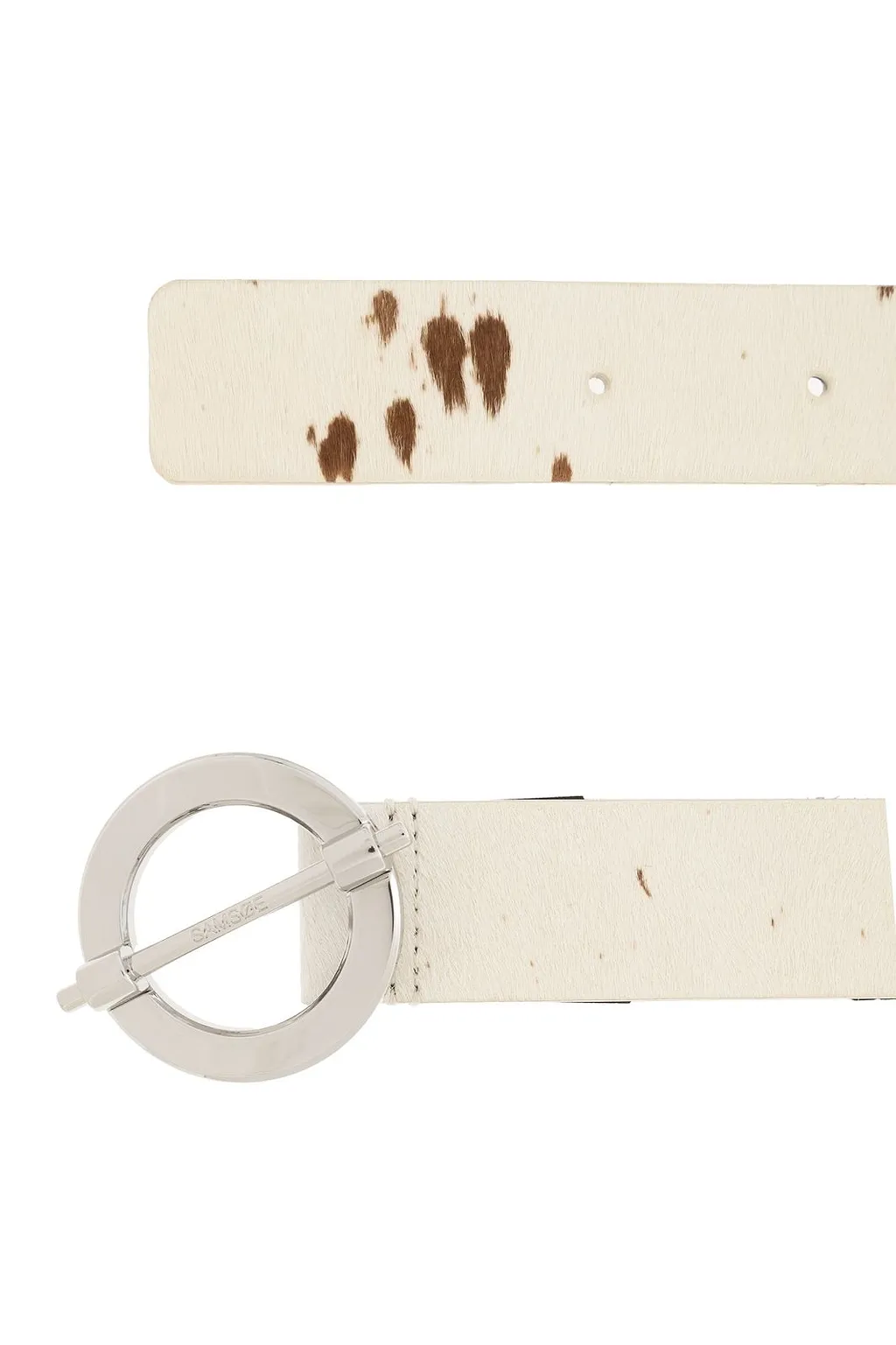 Samsoe Samsoe Circular Buckle Belt