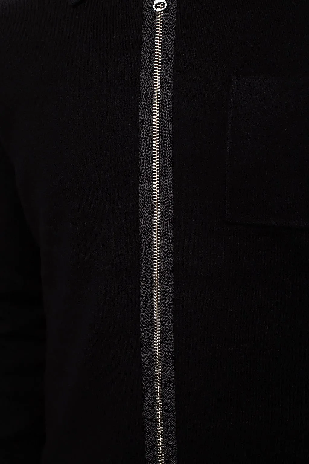 SamsØE SamsØE Zip-Up Chest-Pocket Cardigan