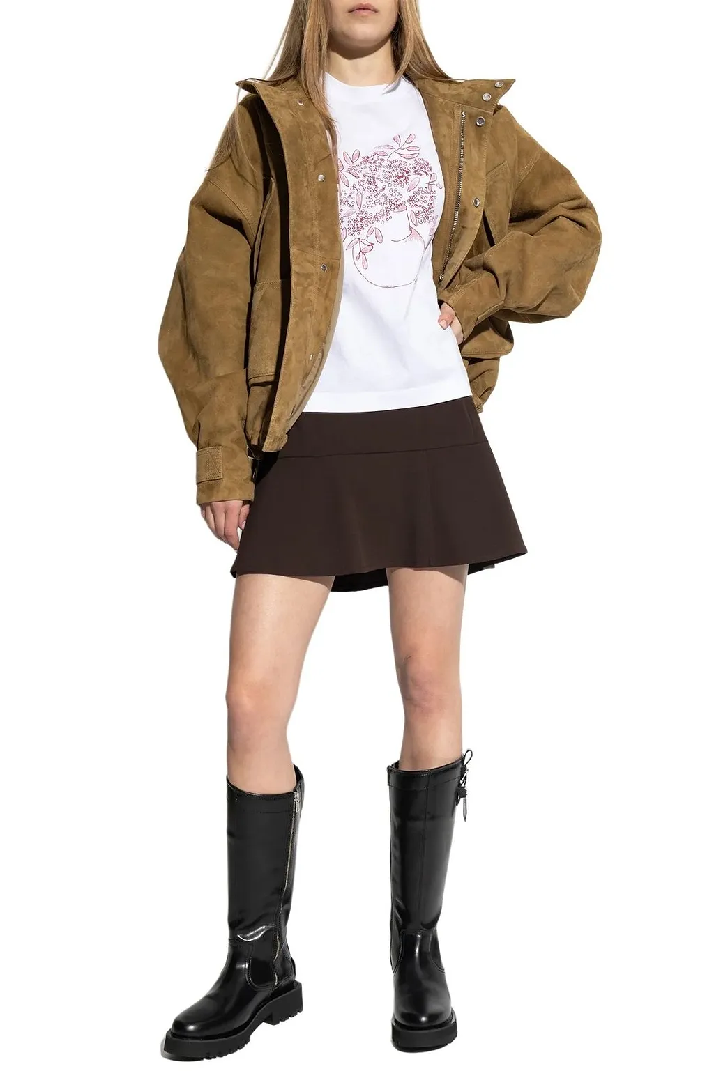 SamsØE SamsØE Sacorla Flared Mini Skirt