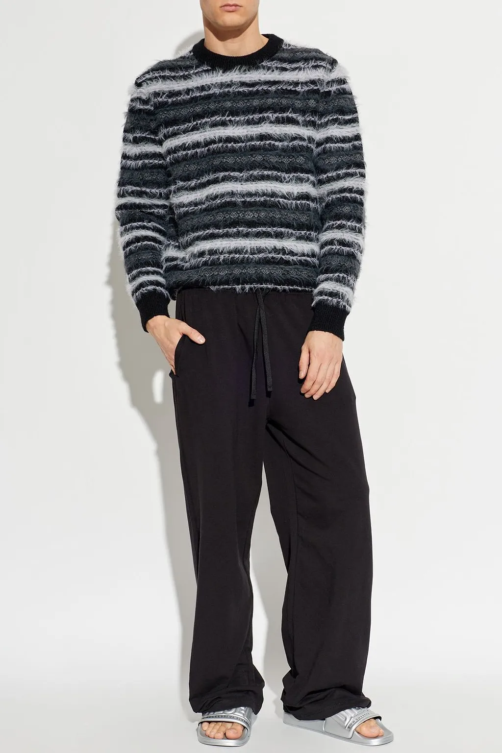 Safinnley Striped Knitted Sweater
