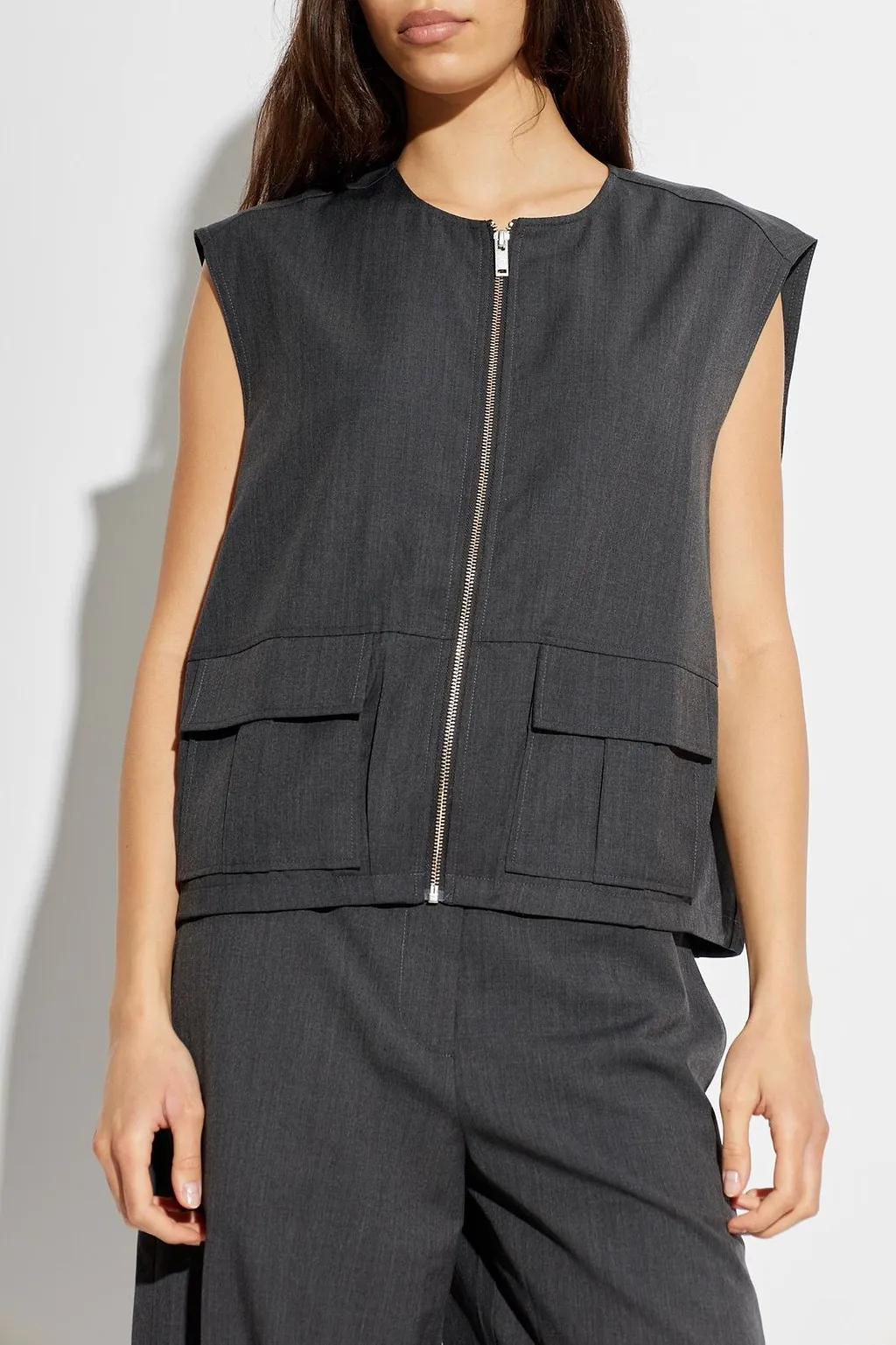 Sakelly Zip Vest