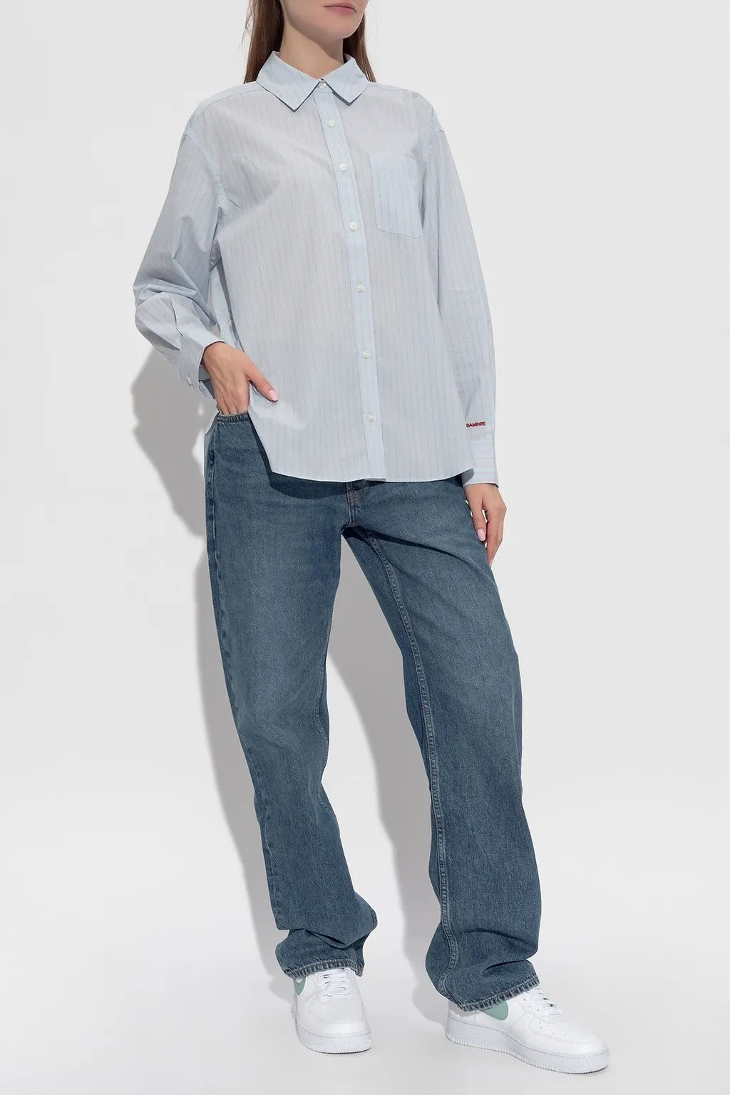 SamsØE SamsØE Salova Striped Shirt