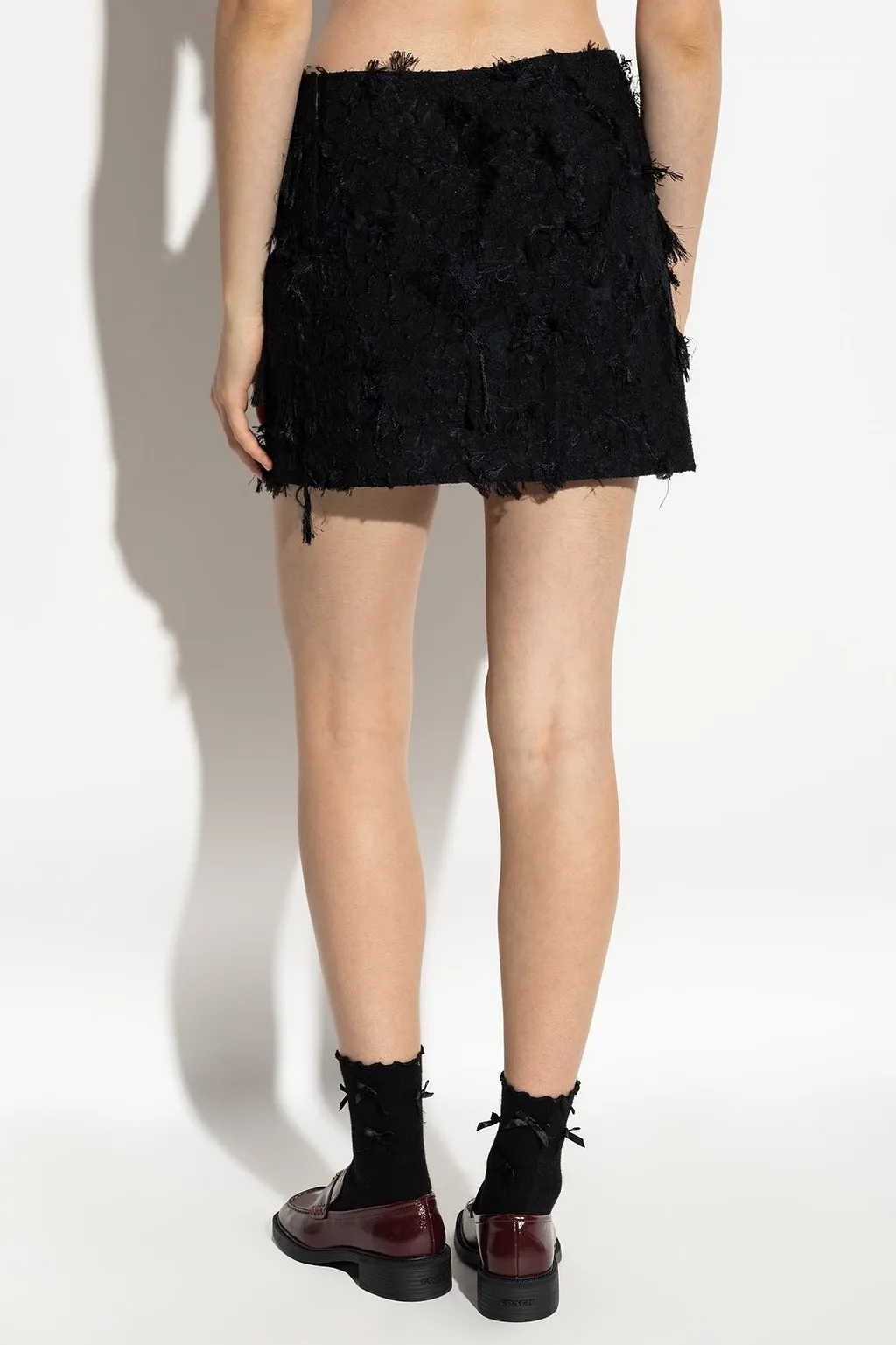 Samajsan Textured Mini Skirt