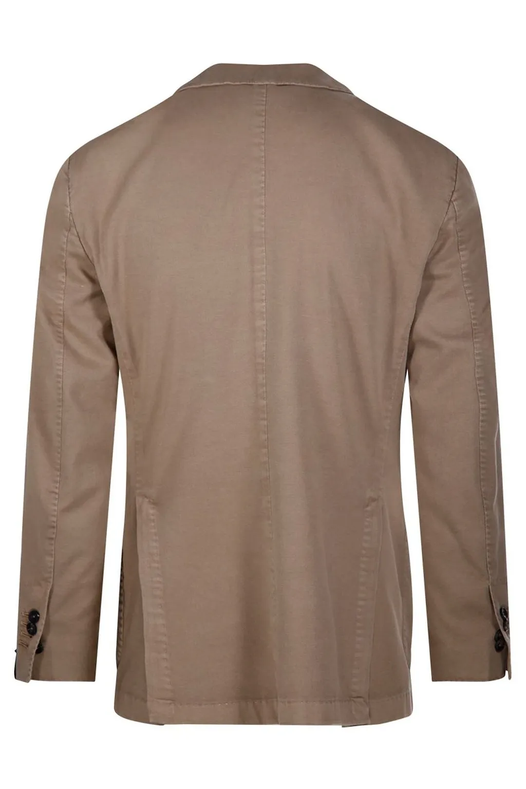 Santaniello Single-Breasted Cotton Blazer