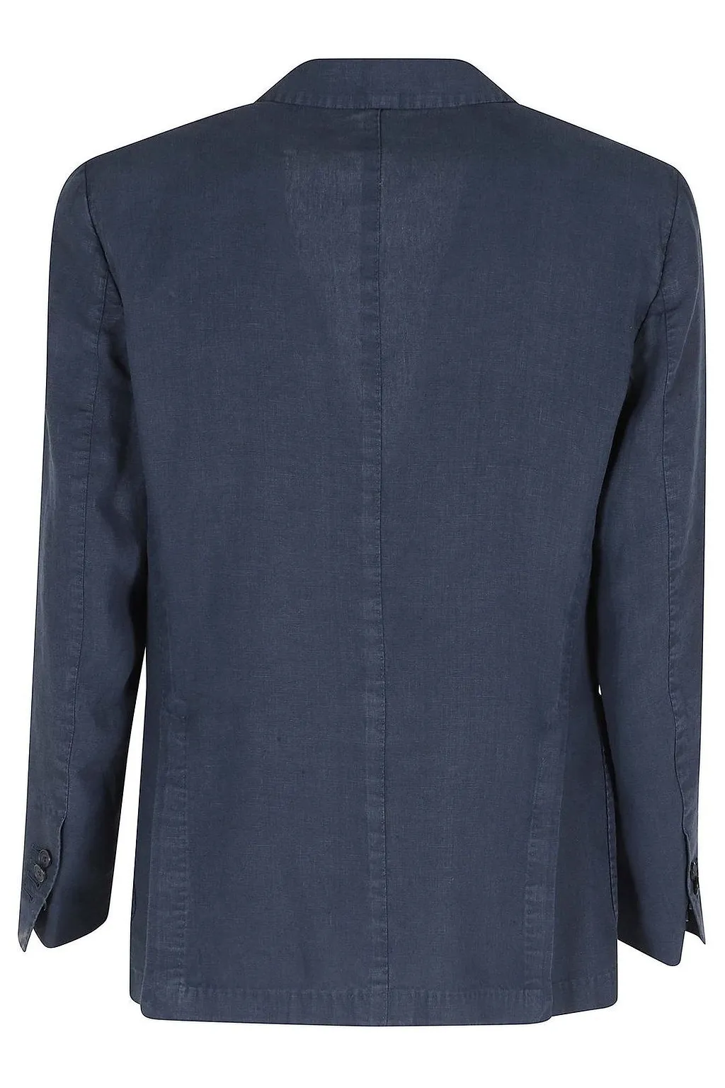 Santaniello Single-Breasted Patch-Pocket Blazer