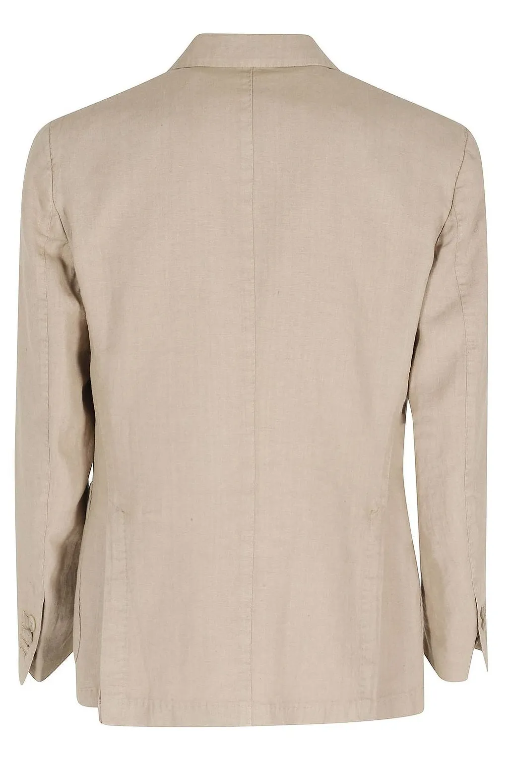 Santaniello Two-Button Linen Blazer