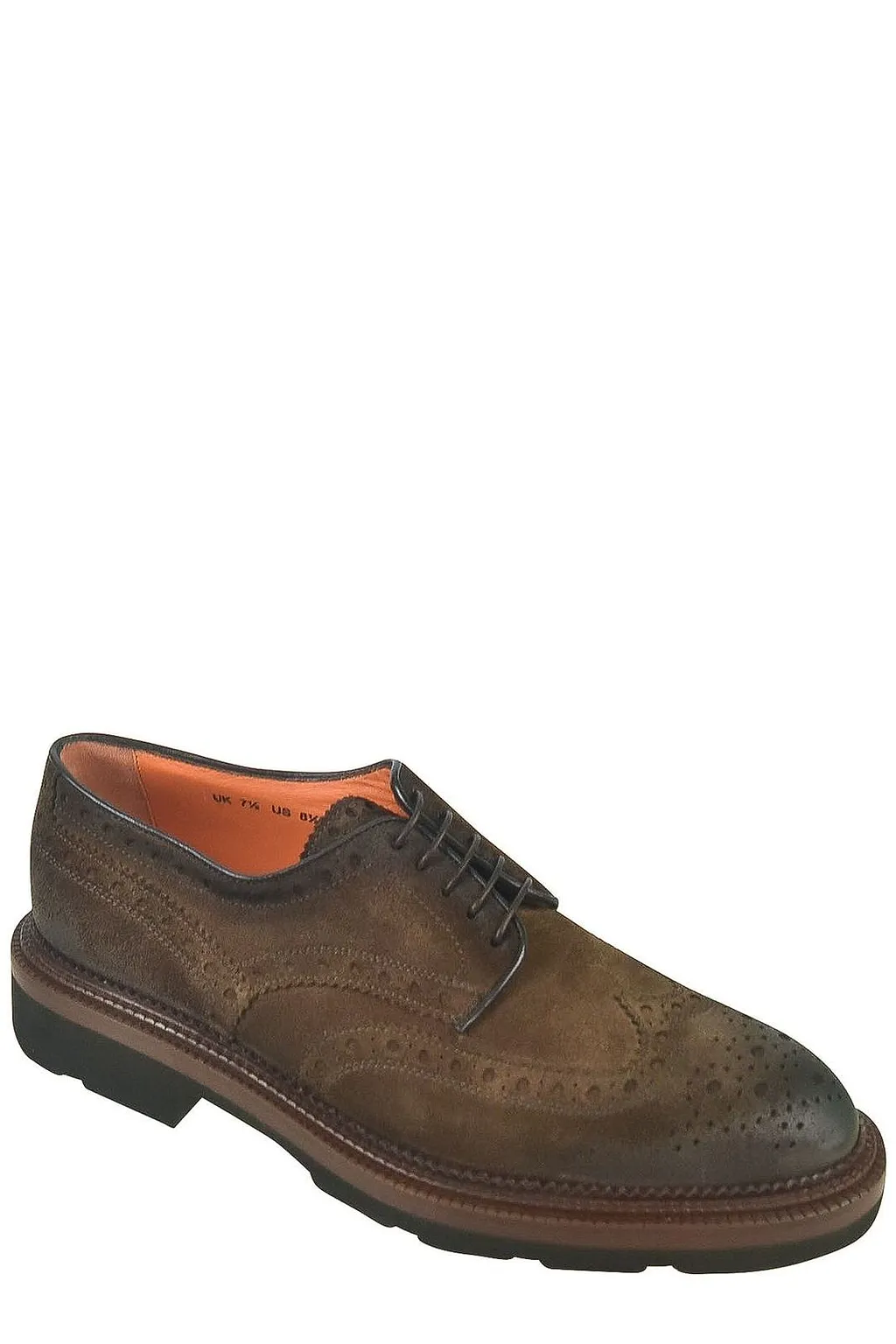Santoni Brogue Derby Shoes