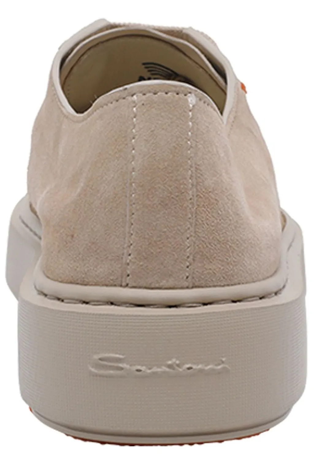 Santoni Clean Suede Low-Top Sneakers
