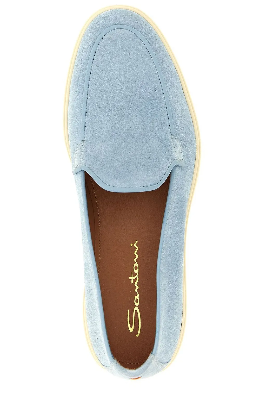 Santoni Debora Rubber Sole Flat Shoes