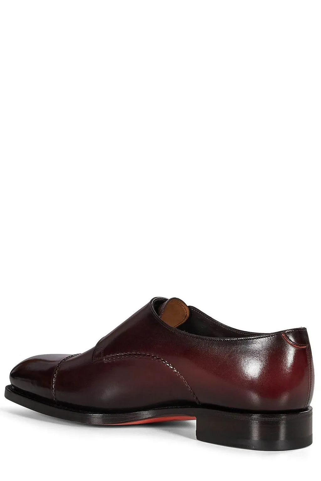 Santoni Double-Buckled Loafers