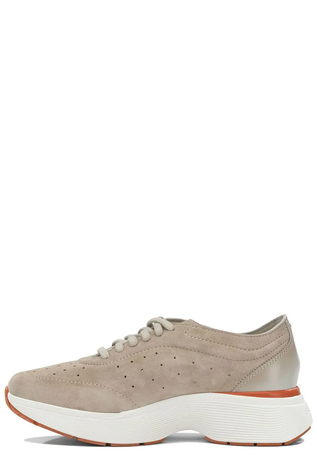 Santoni Easy Bounce Perforated Sneakers