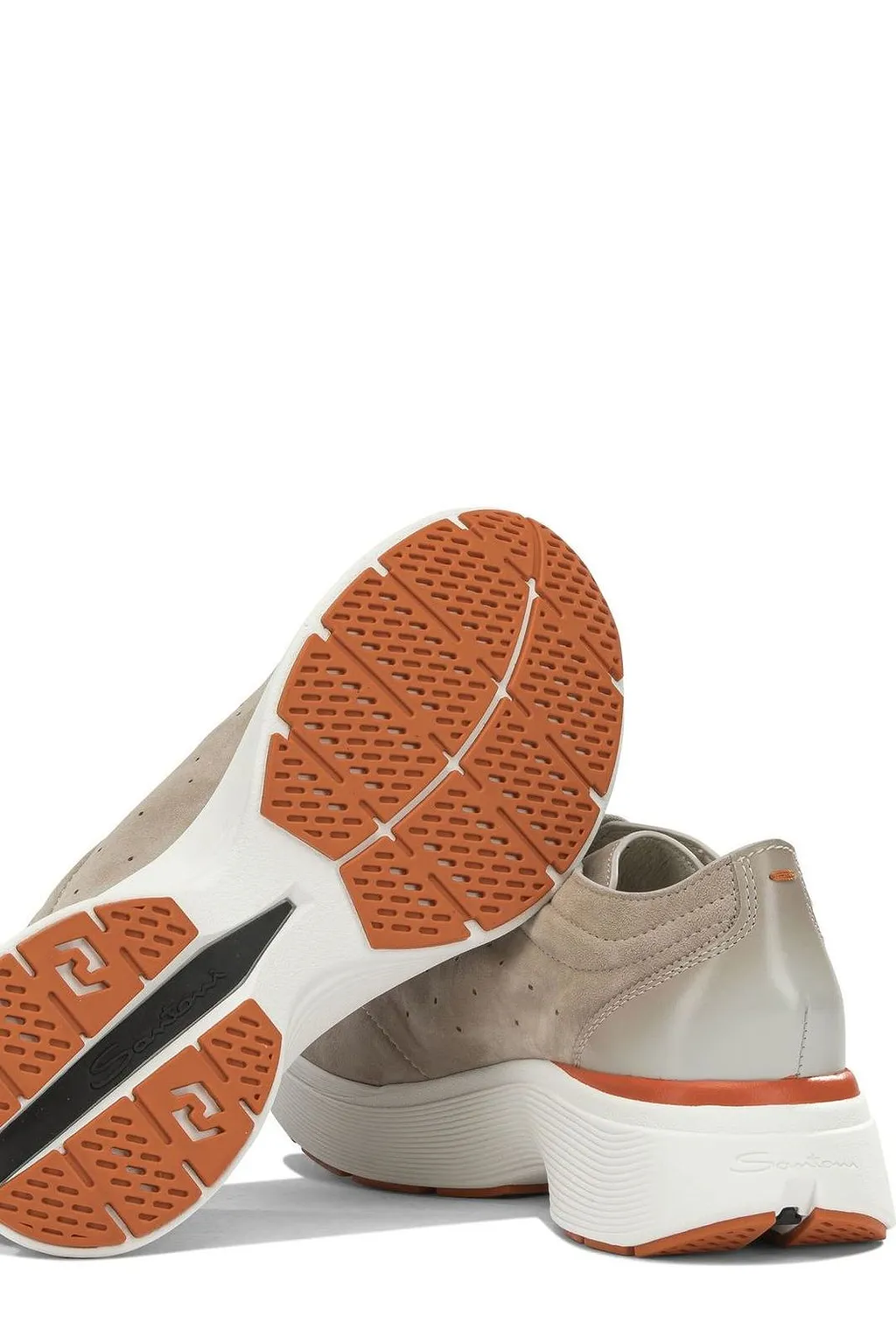 Santoni Easy Bounce Perforated Sneakers