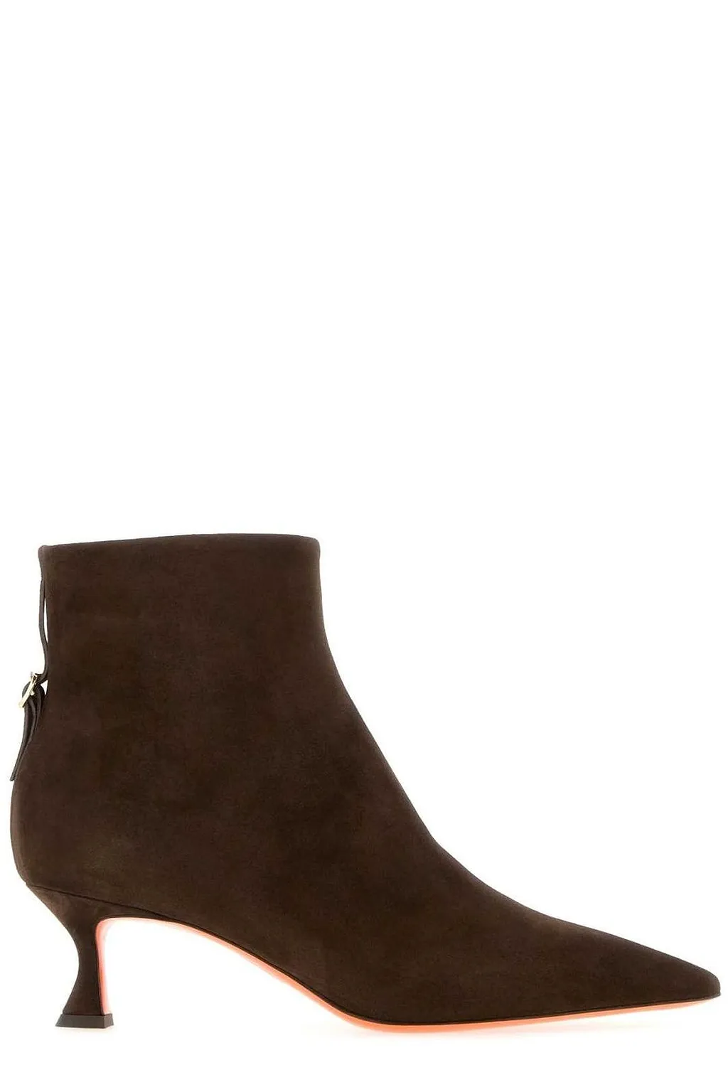 Santoni Giulie Kitten Heel Ankle Boots