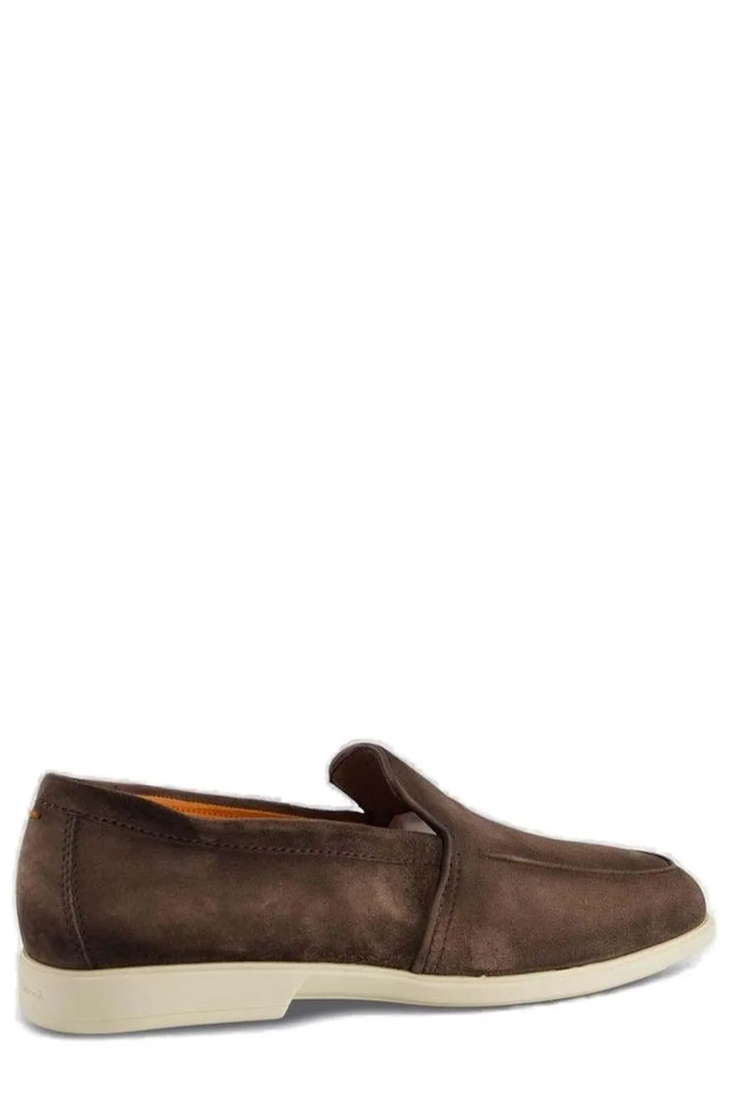 Santoni Malibu Almond Toe Loafers