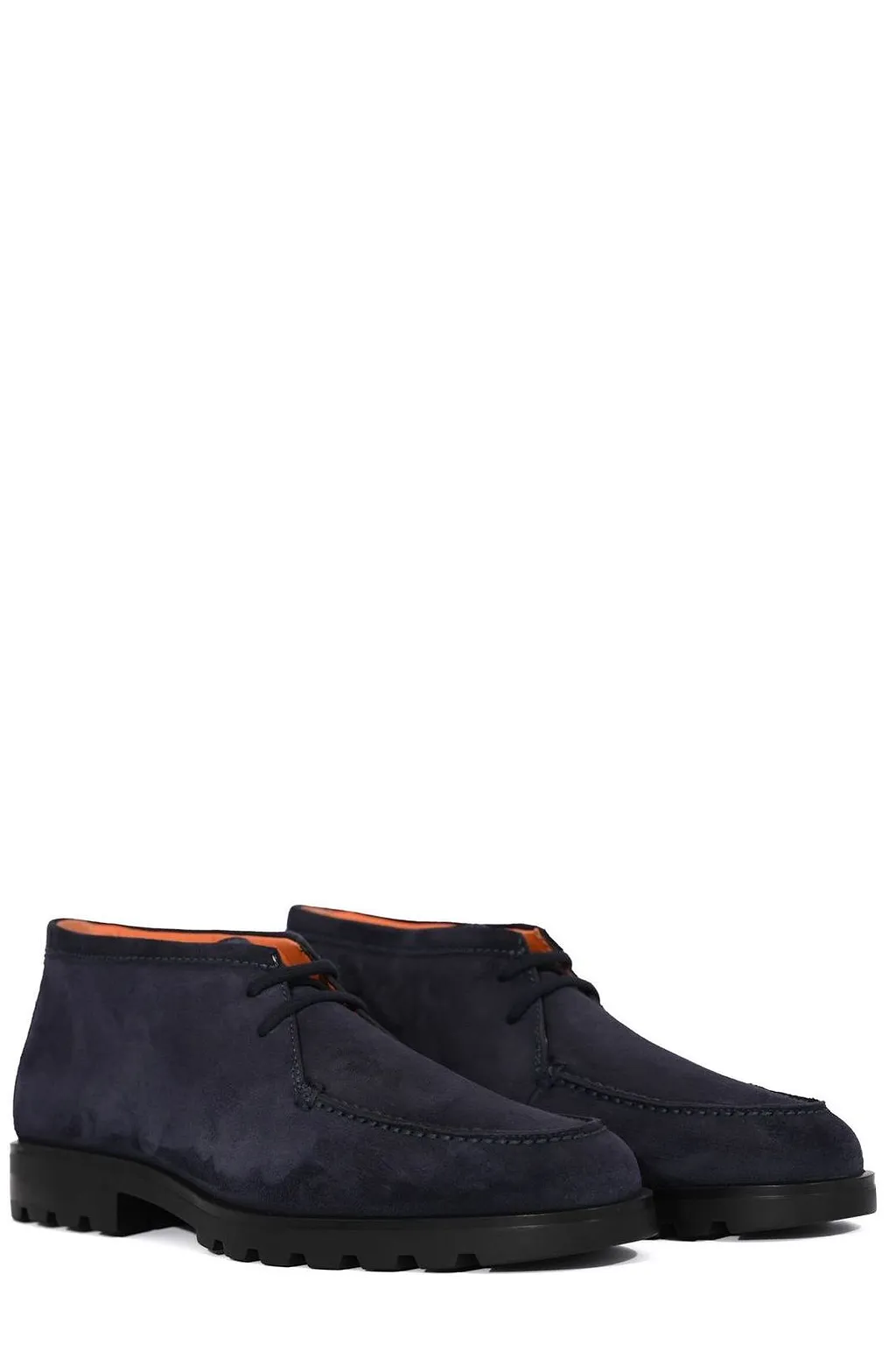Santoni Lug Sole Chukka Boots