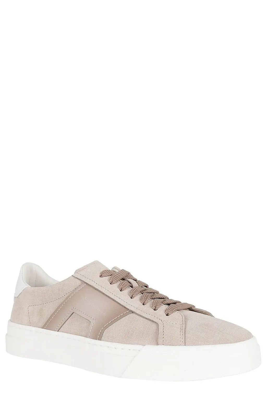 Santoni Panelled Low-Top Sneakers
