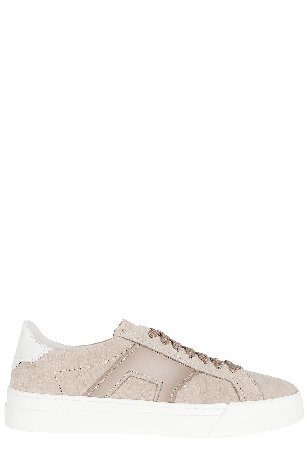 Santoni Panelled Low-Top Sneakers